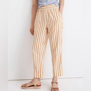 Madewell Striped Linen Pant